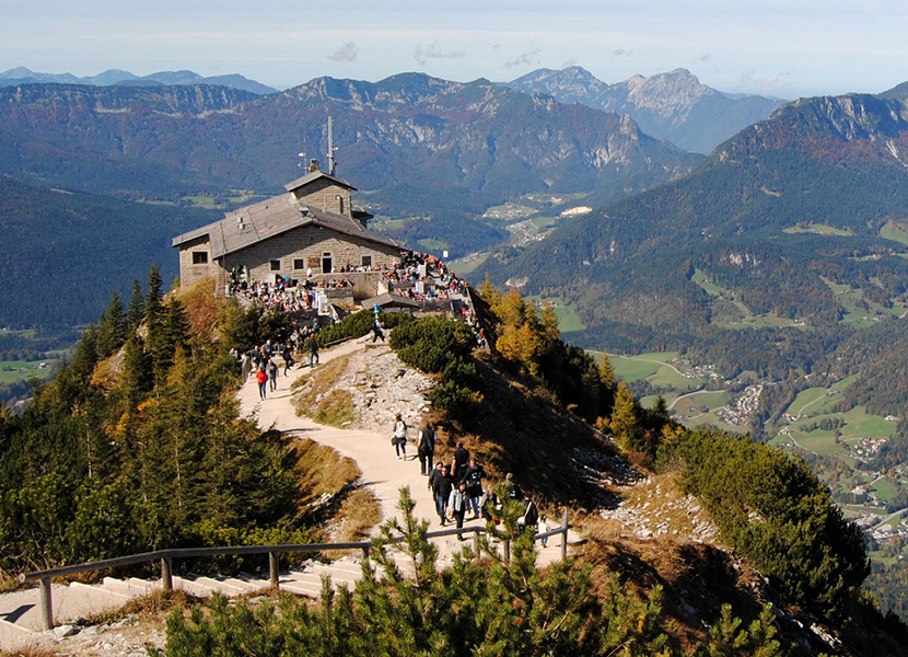 Das imposante Alpenpanorama im Berchtesgadener Land 